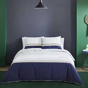 Lacoste Valleyfield 3-Piece Duvet Set, Reversible, Green, Cotton Sz King